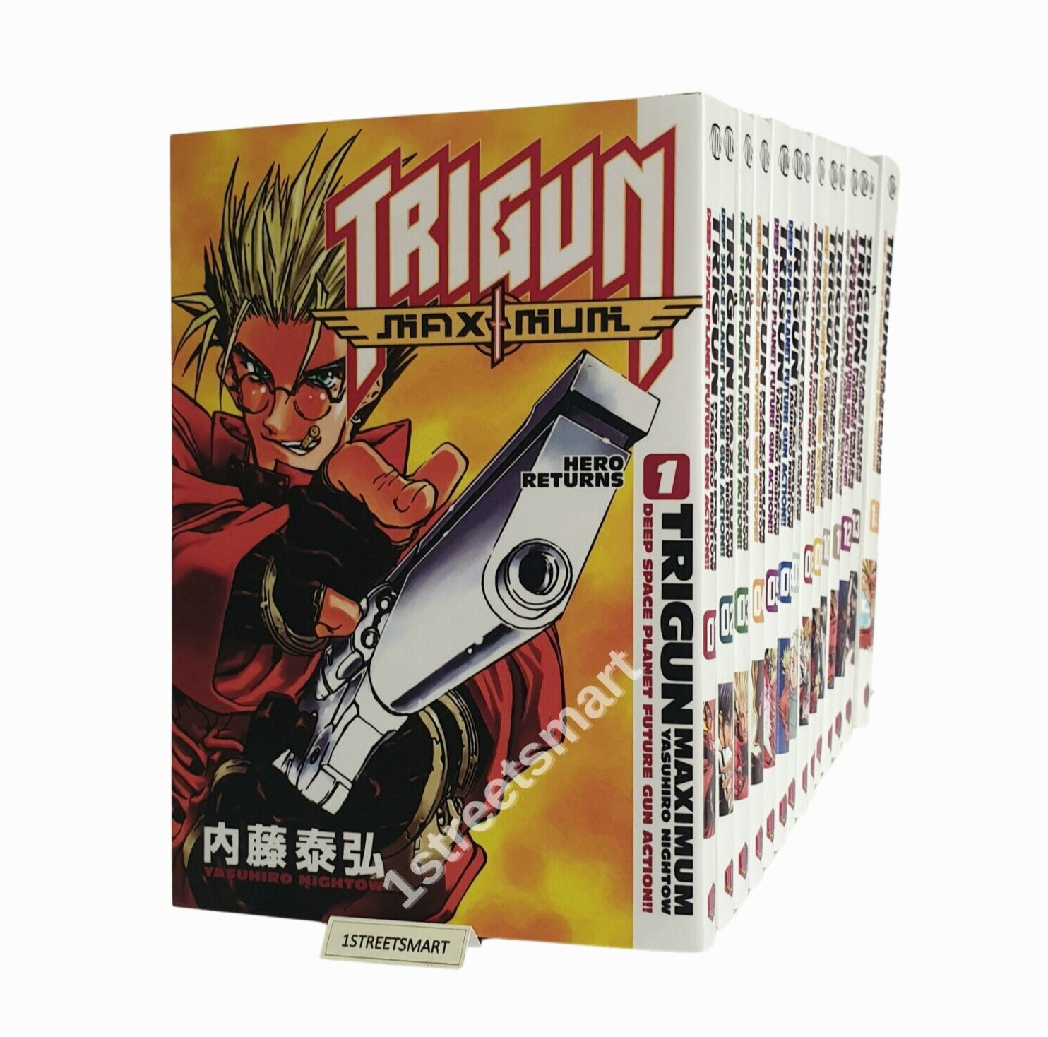 Trigun Maximum Manga Comic English Full Set Volume 1-14 (END) by Ysuhiro Nightow