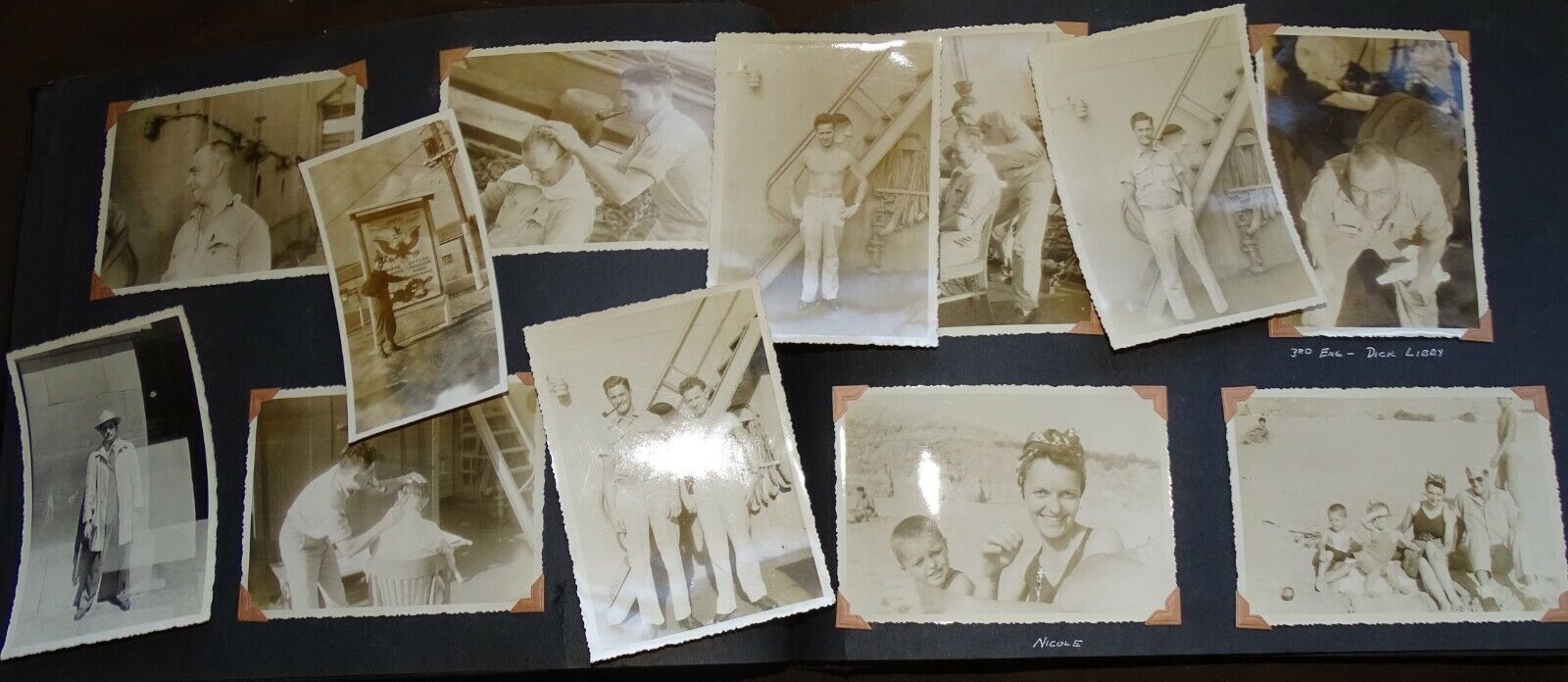69 Original 1943 Photographs from G.I. - Naples,North Africa,Arab Characters,etc