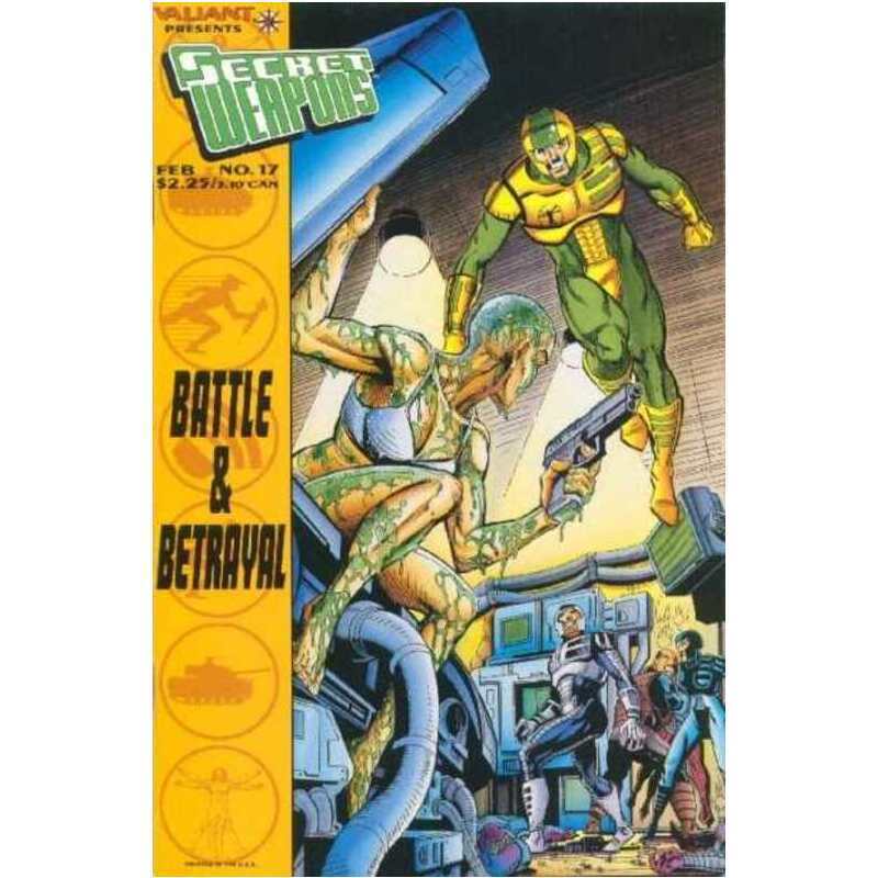 Secret Weapons (1993 series) #17 in NM minus condition. Valiant comics [r\