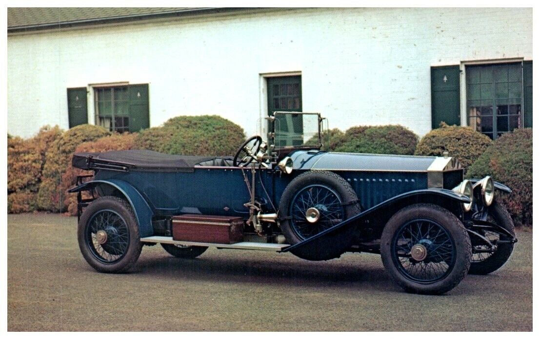 1914 ROLLS ROYCE SILVER GHOST 40/50.VTG CAR POSTCARD*A1