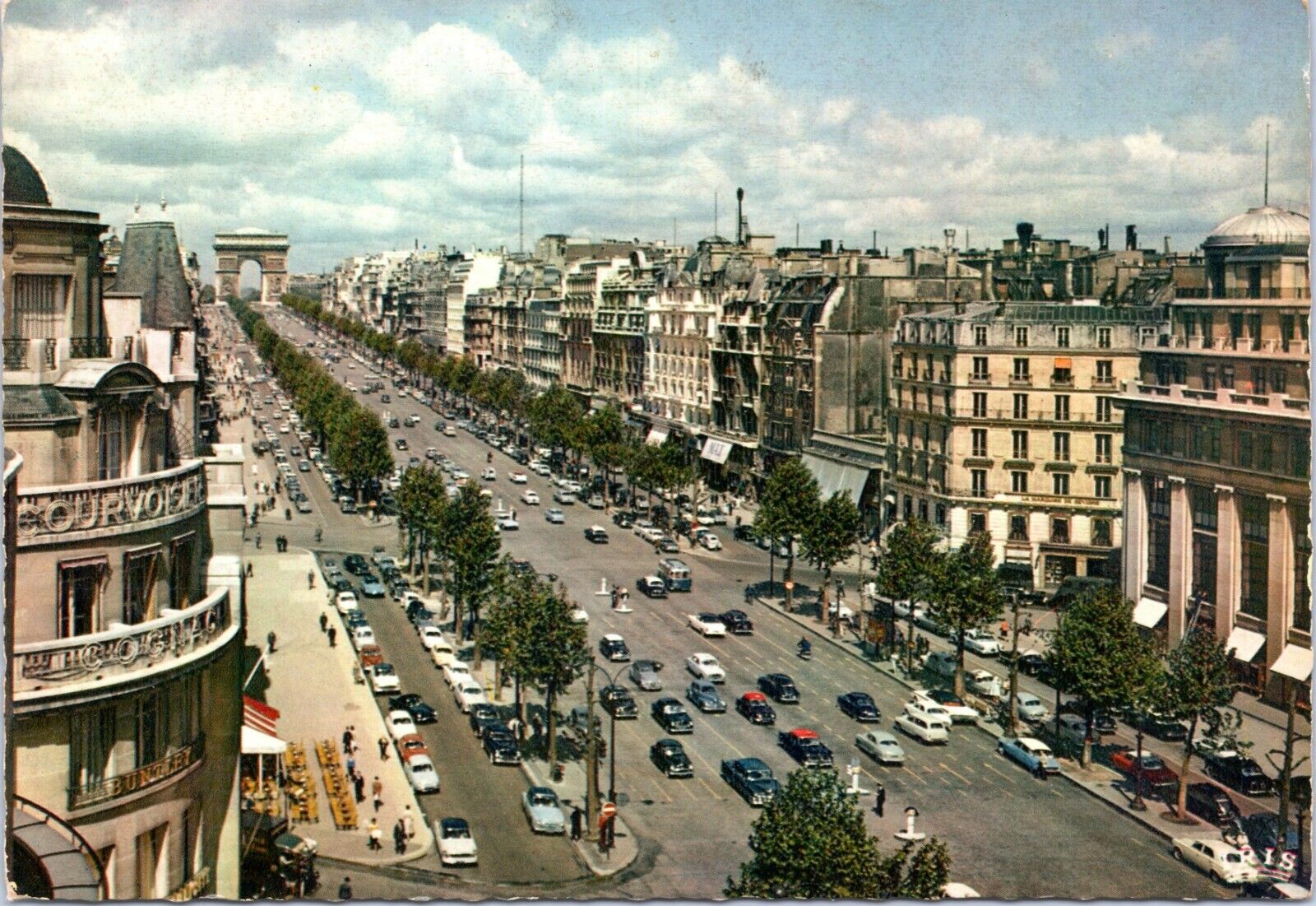 postcard Paris France    L\'Avenue des Champs-Élysées  
