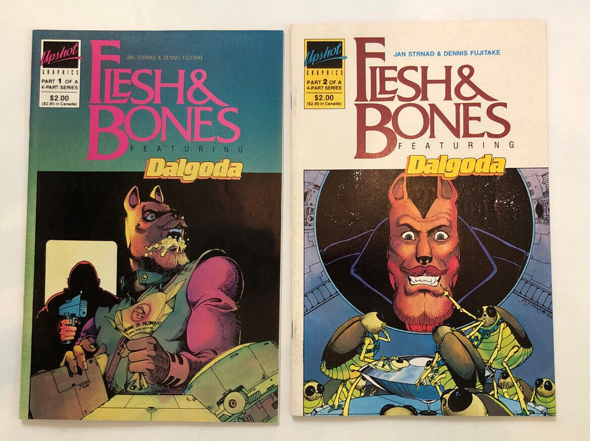 Flesh And (&) Bones #1 and 2- High Grade