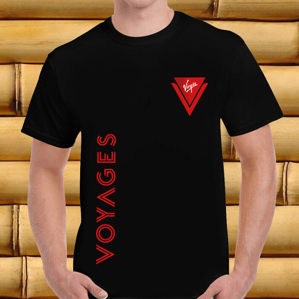 New Virgin Voyages logo men\'s T-shirt USA Size S-5XL