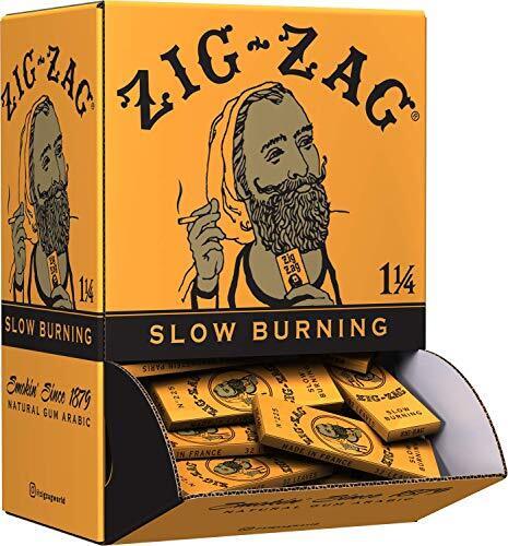 ZIG-ZAG ® Rolling Papers 1 1/4 French Orange - 48 CT Display