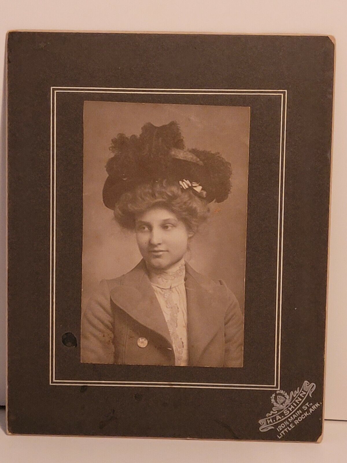 Antique Photograph Identified Woman Little Rock, Arkansas Kate Greenlee History