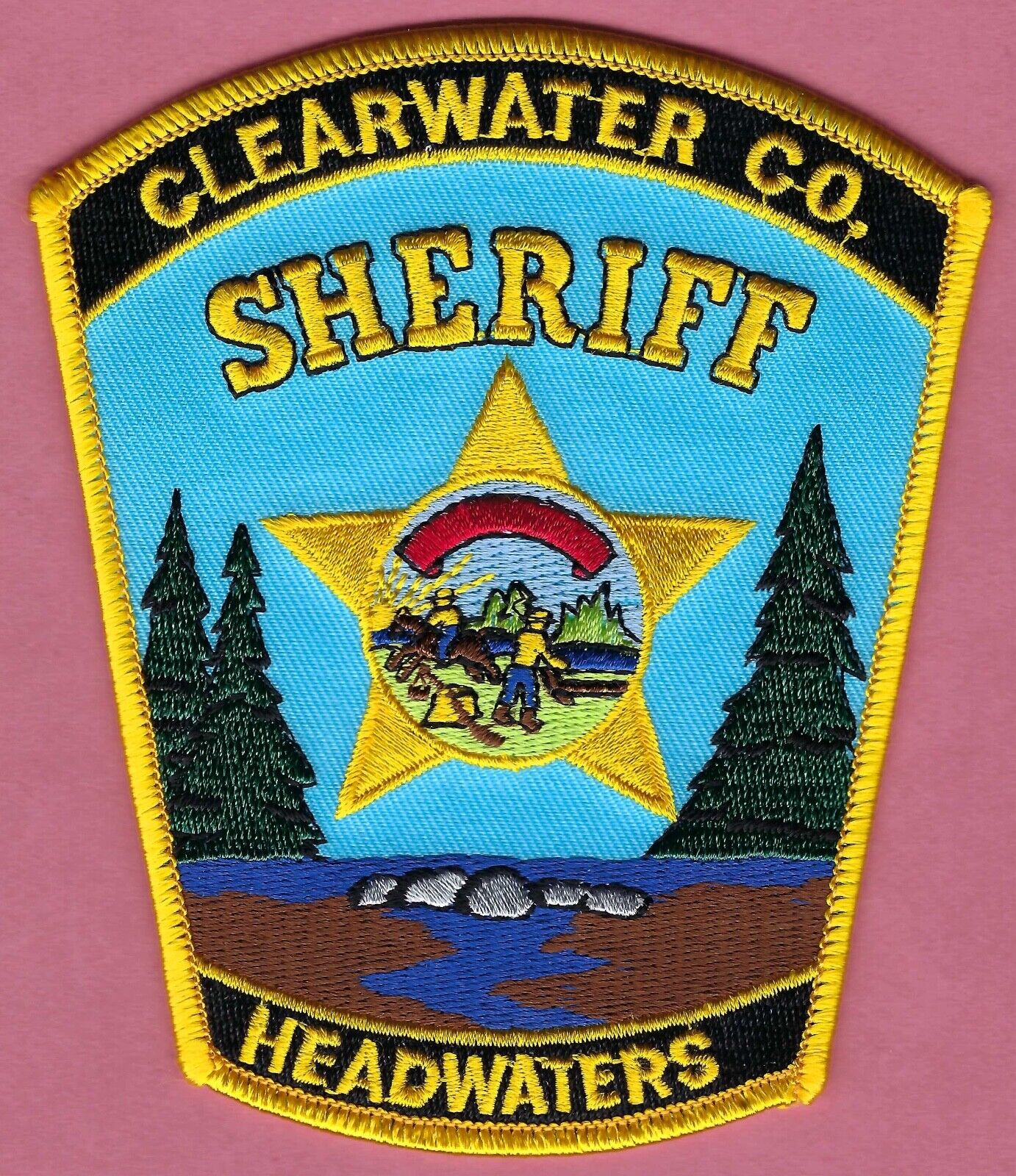 CLEARWATER COUNTY MINNESOTA SHERIFF SHOULDER PATCH