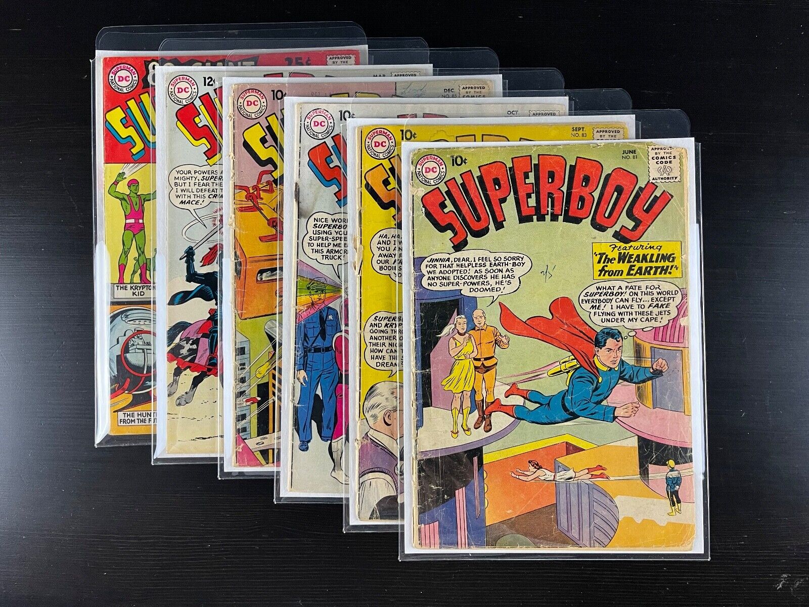 Superboy, #81-161 ; G/VG ;  Mixed Lot of 15 Books - $125 w/ 
