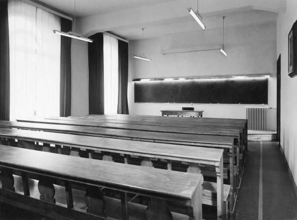 Scuola Normale Superiore Di Pisa Room Tuscany Italy 1958 OLD PHOTO