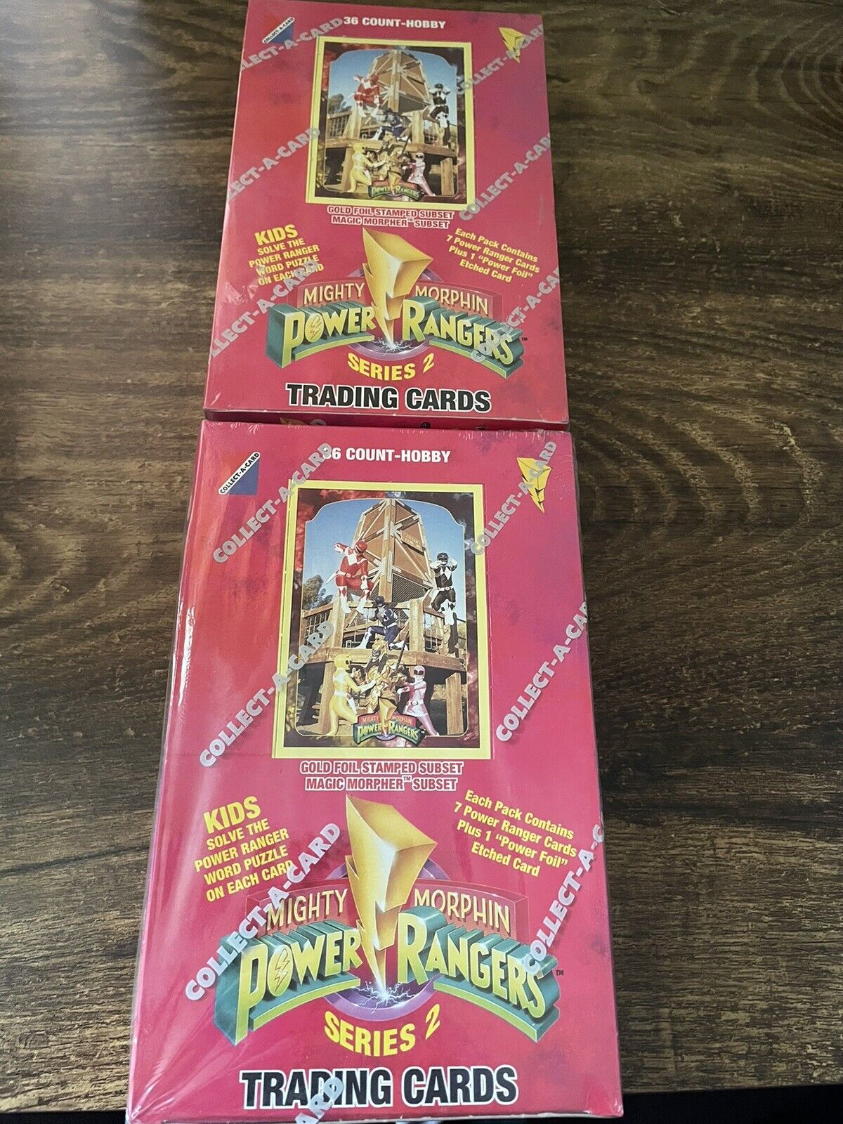 1994 Mighty Morphin Power Rangers Series 2 Trading Card Box Factory Sealed X2