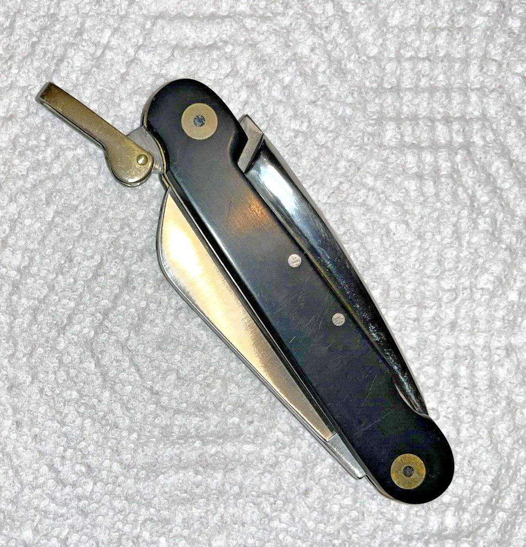 Vintage BUCK 315 Yachtsman Sailor Rigging Pocket Knife 1967-72 w/ Marlin Spike