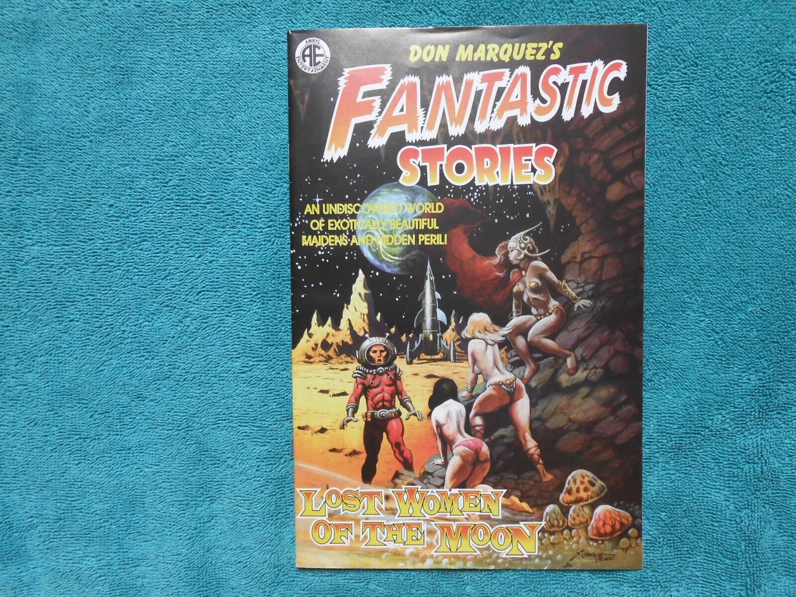 FANTASTIC STORIES #2 Lost Women Of The Moon Variant Cover Amryl Entertainment NM