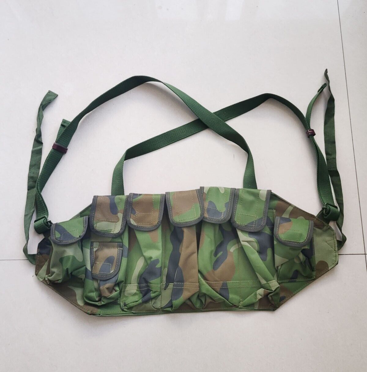 Camouflage Chinese Army Type 95 Chest Rig Mag Pouch Ammo Pack