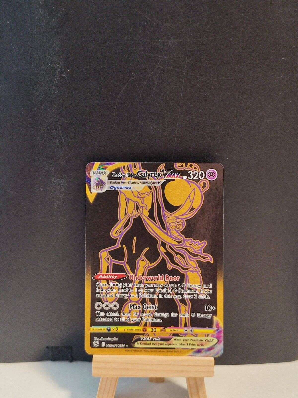 Shadow Rider Calyrex VMAX TG30/TG30 Astral Radiance Secret Rare Pokemon Card 1