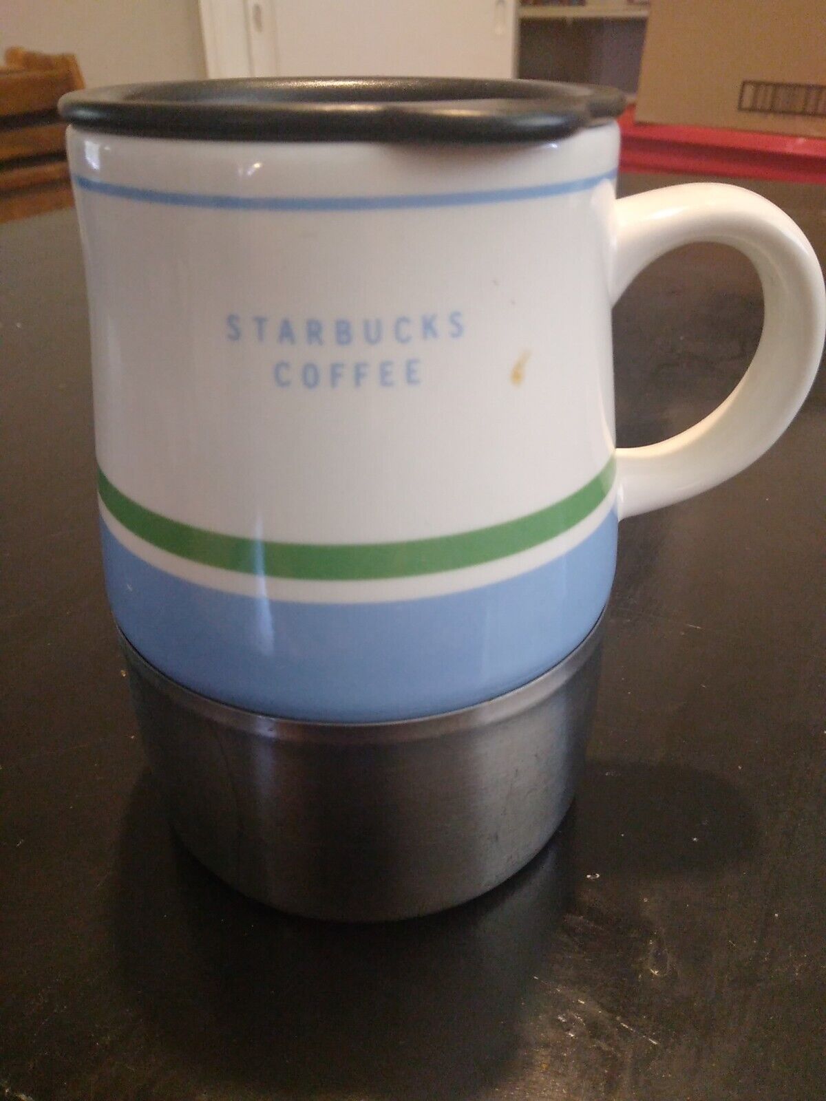 Vintage Starbucks Coffee Company 2005 Urban Desk 14oz Weighted Mug
