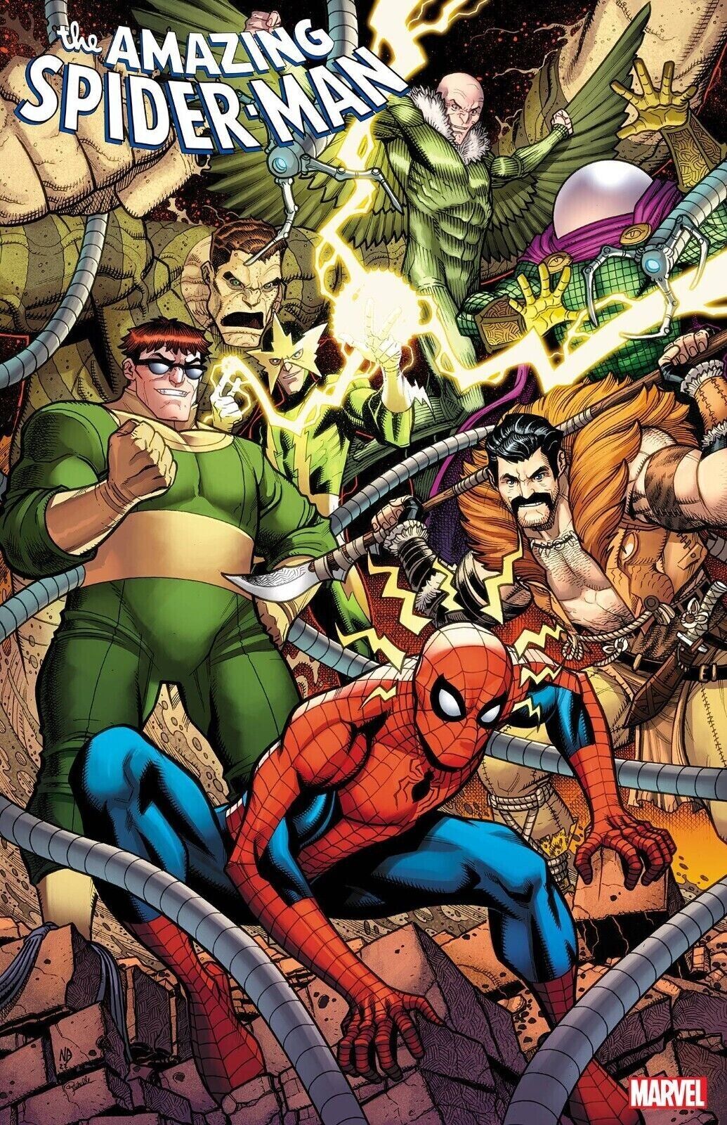 Amazing Spider-Man #50 1:25 MARVEL Bradshaw PRESALE (05/22/2024)
