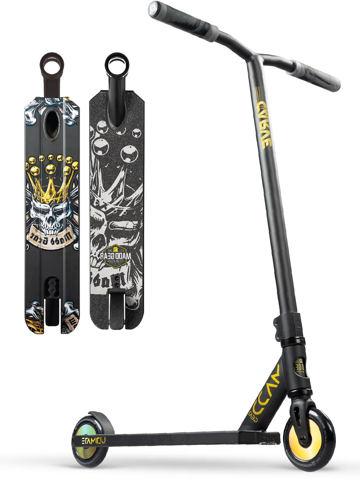 Carve Ultimate Complete Pro Scooter for Kids 8 Years&up Beginner to Intermediate