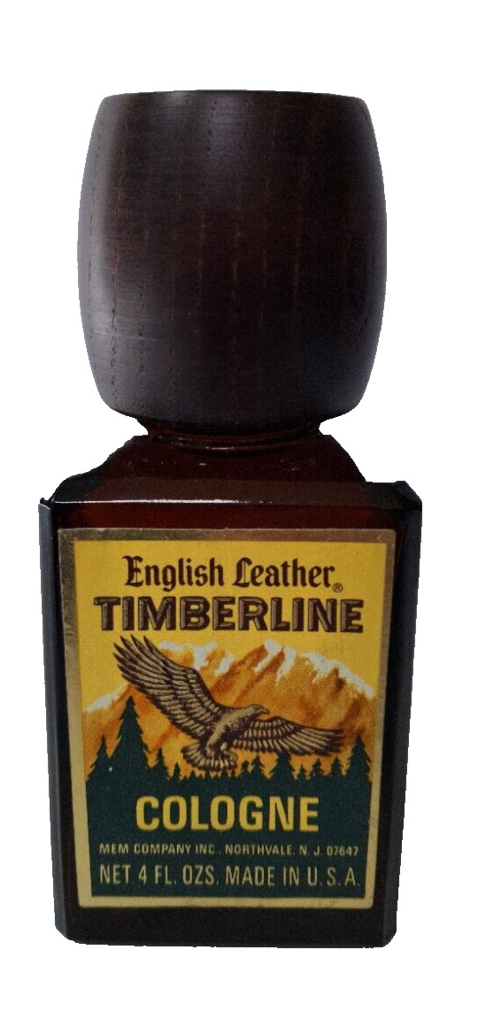 Vintage English Leather Timberline Cologne 4oz. Almost Full