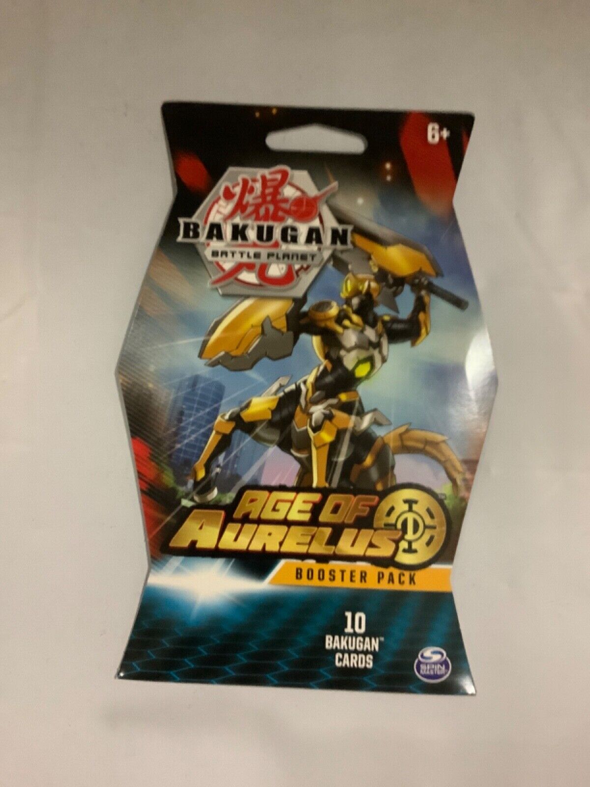 Bakugan Battle Planet, Age of Aurelus Booster Pack 10 cards