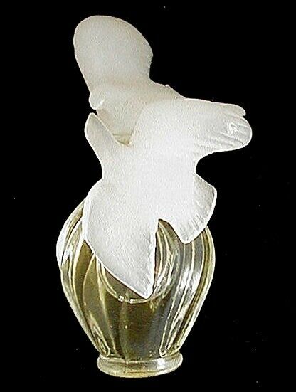  L\'AIR DU TEMPS PERFUME Miniature Nina Ricci Double Doves FULL Sample MINI