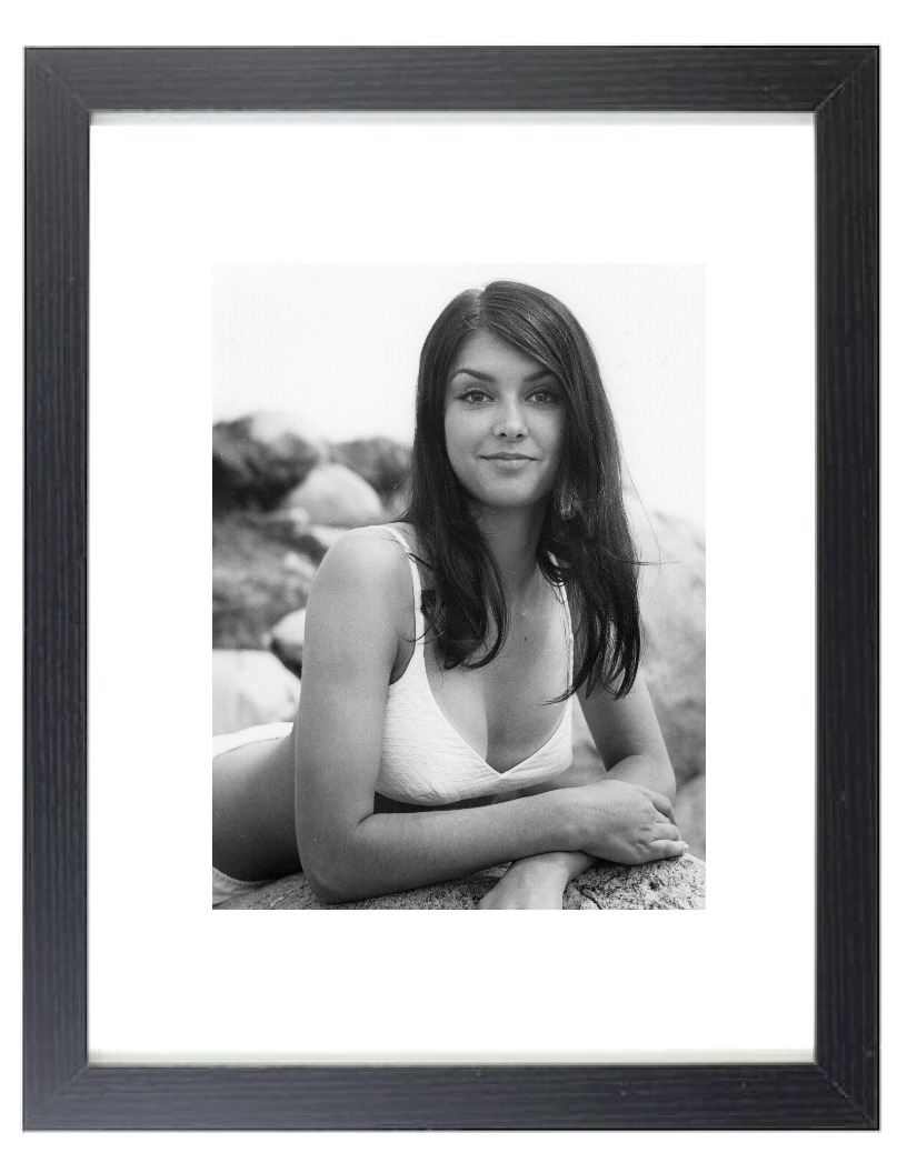 ACTRESS VICTORIA PRINCIPAL Classic Retro Vintage Matted & Framed Picture Photo