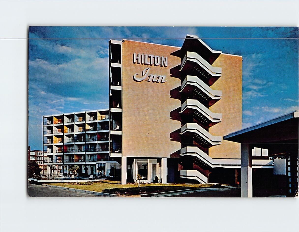 Postcard Hilton Inn Kansas City Missouri USA