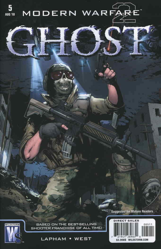 Modern Warfare 2: Ghost #5 VF/NM; WildStorm | Based on Video Game - we combine s