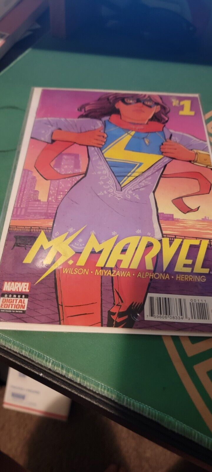 Ms. Marvel #1 (Marvel Comics January 2016)