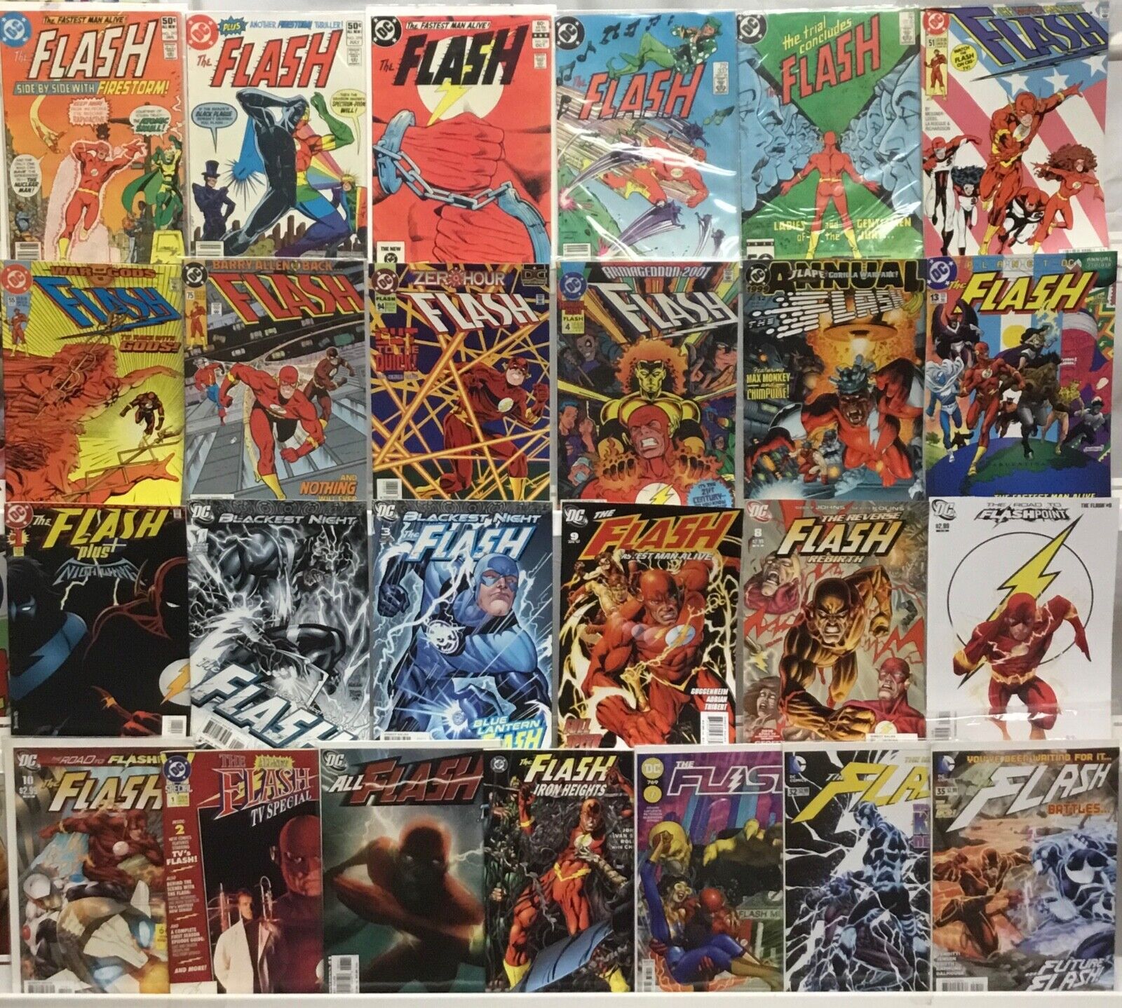 DC Comics - Flash - Comic Book Lot Of 25 Issues