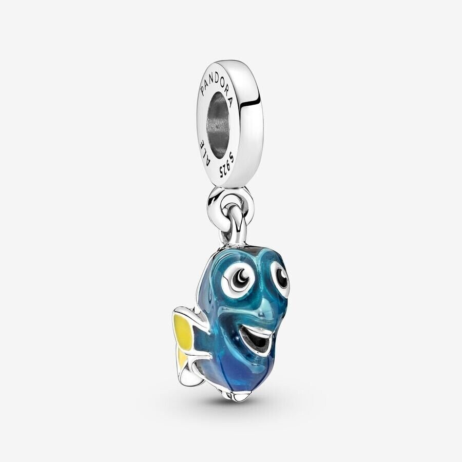 Disney Finding Dory Fish Silver Charm