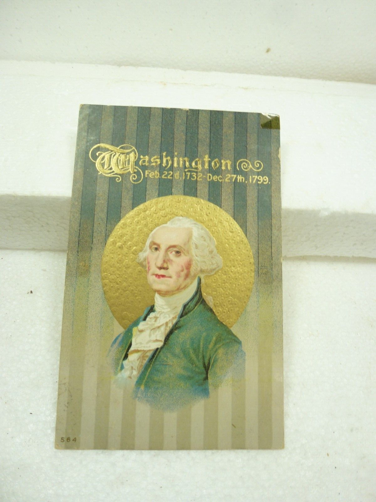 Antique Postcard George Washington Embossed Used Posted