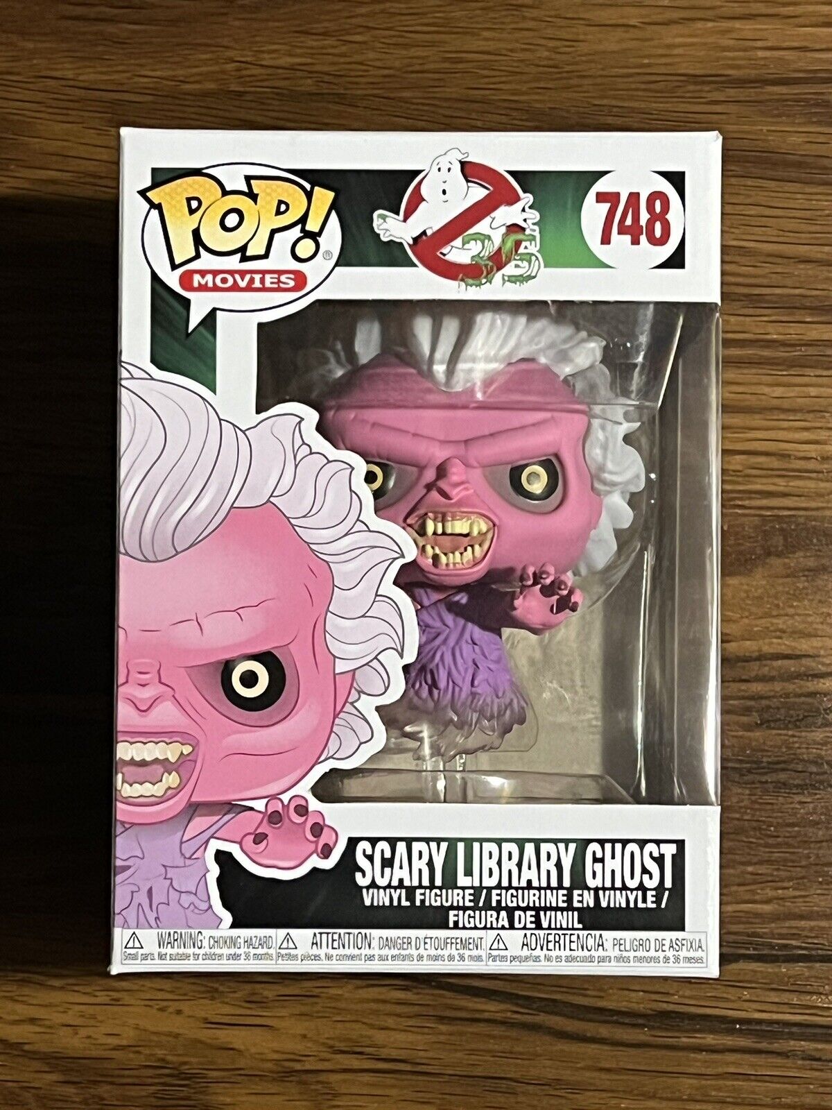 Ghostbusters - Scary Library Ghost # 748 - Funko Pop Movies