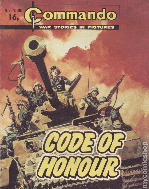 Commando War Stories in Pictures #1590 FN 1982 Stock Image