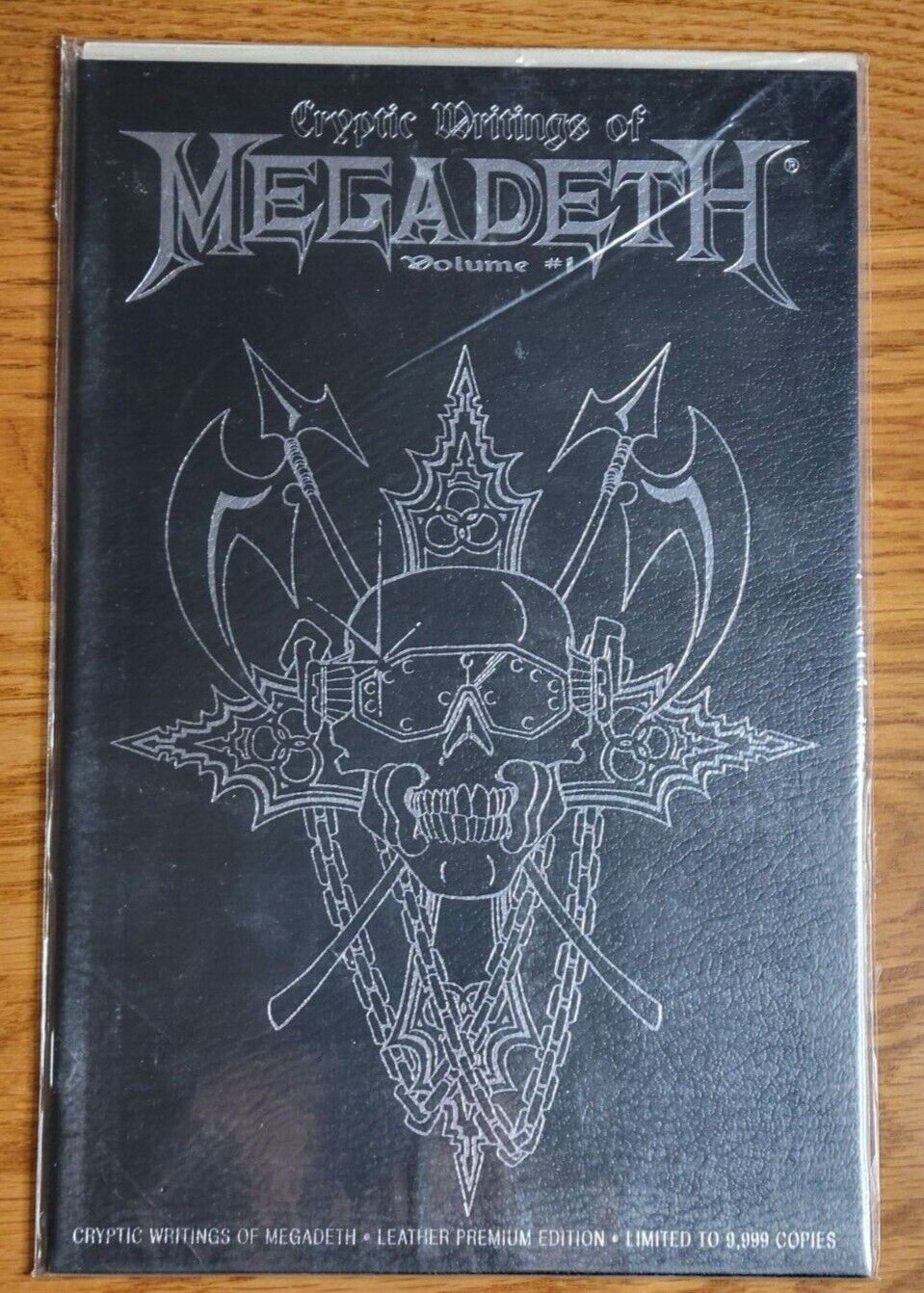 Cryptic Writings of Megadeth Volume #1 Leather Premium Limited Edition (Chaos) 