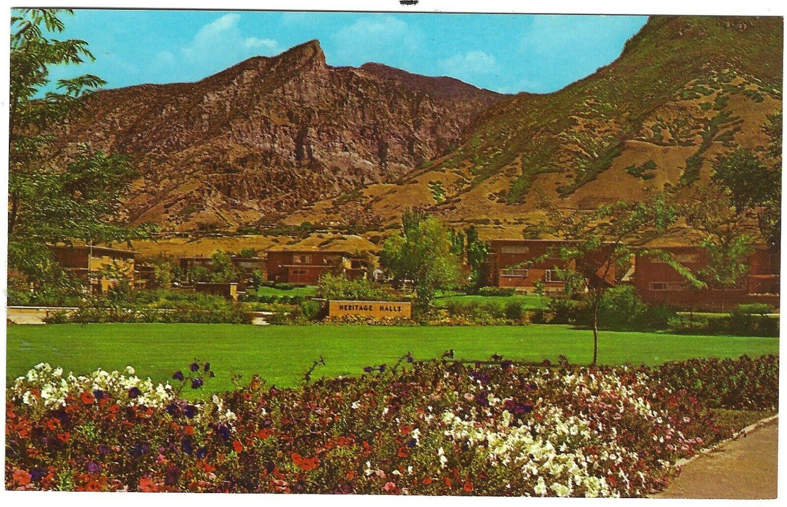 Heritage Hall, Brigham Young University/BYU, Provo, Utah, c1960s Unused Postcard