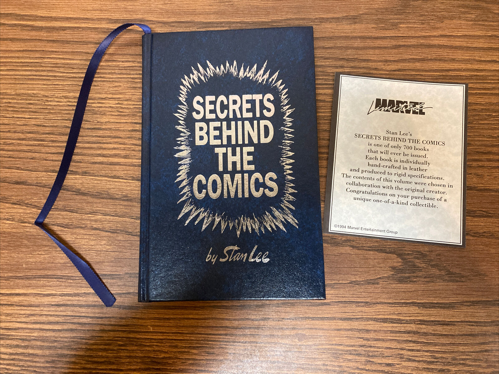 Secrets Behind the Comics by Stan Lee 1994 Edition Signed By Stan Lee