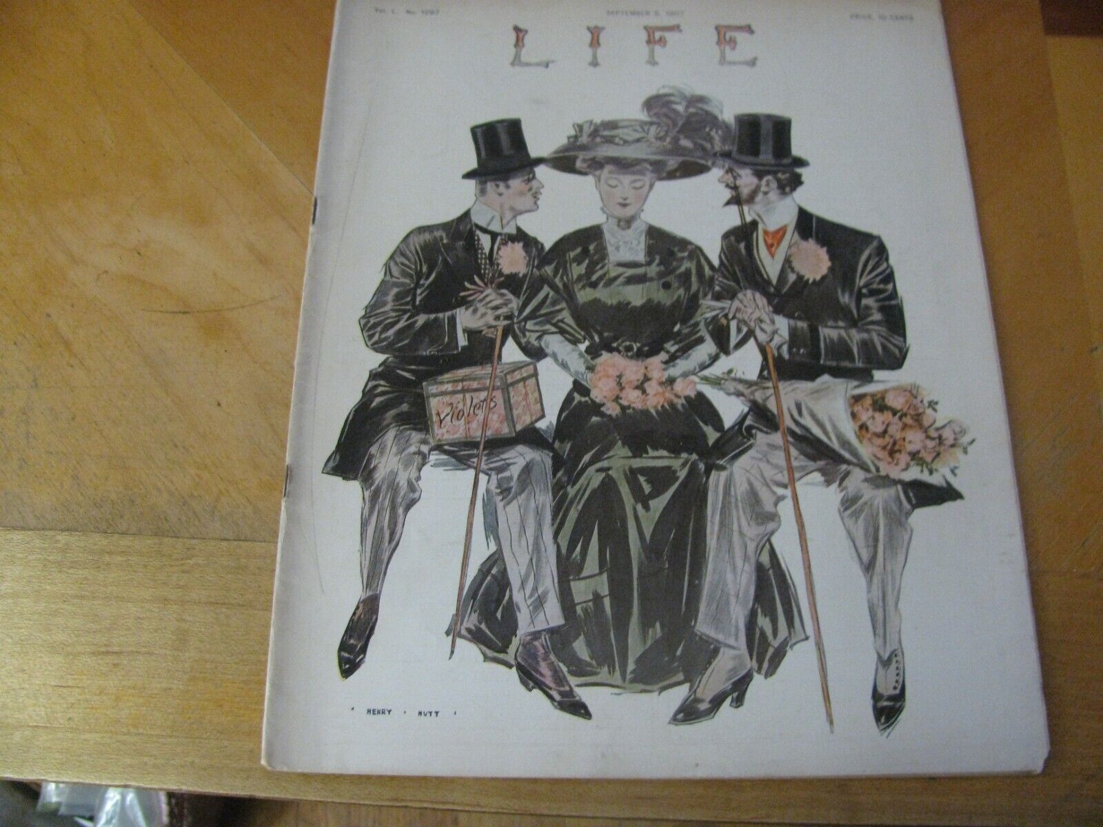 1907  LIFE MAGAZINE  COMPLETE  SEPTEMBER 5  FASHION  LOWEST PRICE EBAY GREAT ADS