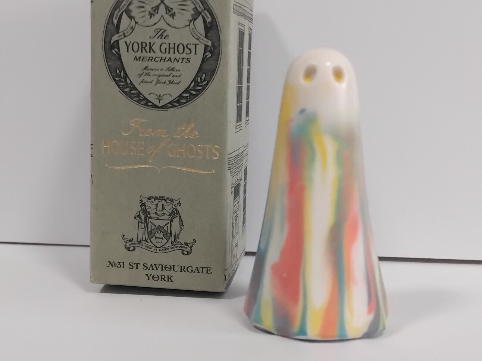 York Ghost Merchants - Guild Room St Saviourgate Polished Boo NEW ghost boxed