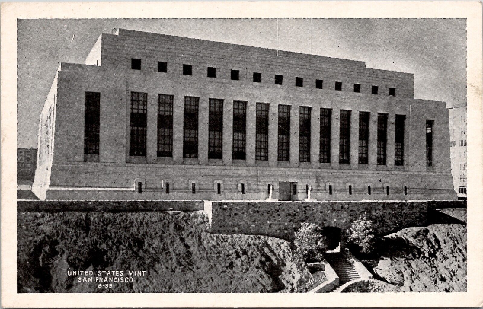 United States Mint San Francisco Vintage Postcard Wps1