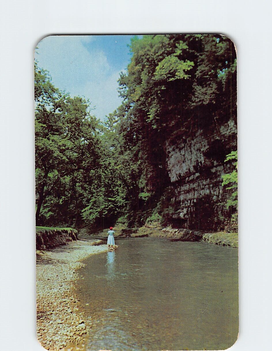 Postcard Hanging Rocks Apple River Canyon Illinois State Park Illinois USA