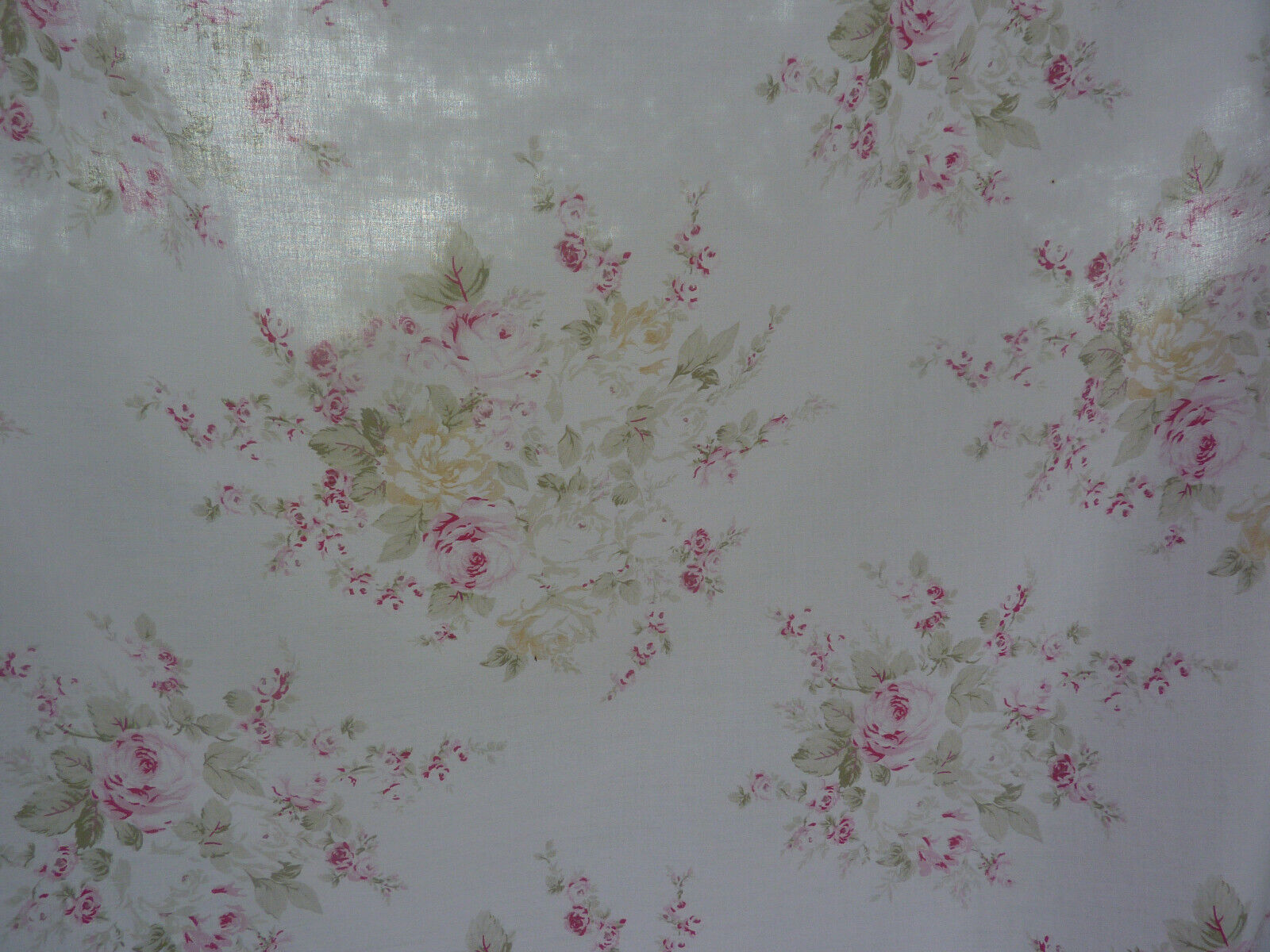 Rachel Ashwell Shabby Chic Boutique RARE Roseblossom PINK Voile/Lawn Fabric