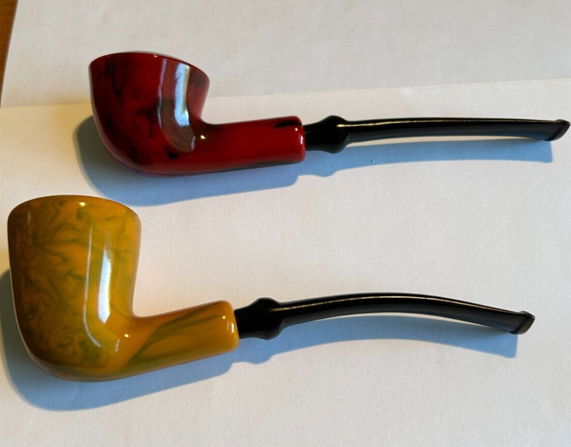 2Spectacular Fantasia block-meerschaum-lined 40+ years old Hardly smoked HOLLAND