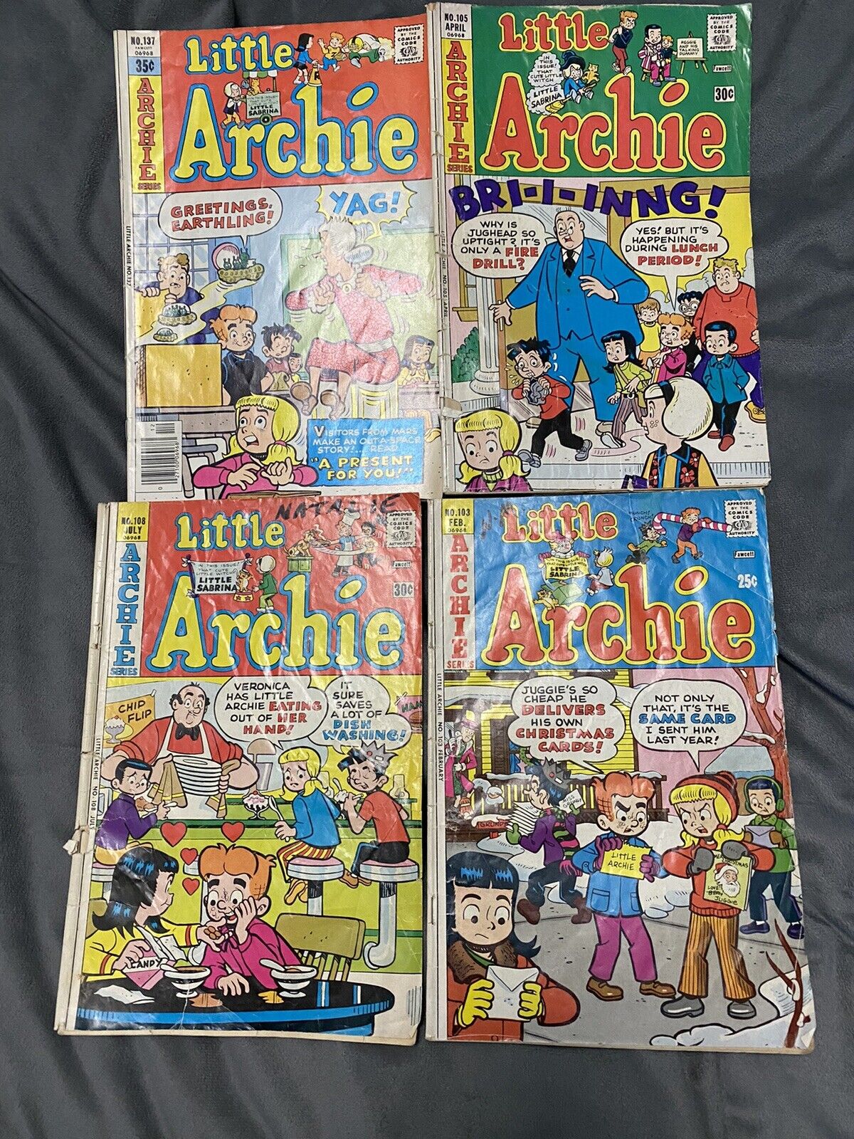 Lot Of 4 Little Archie Comics