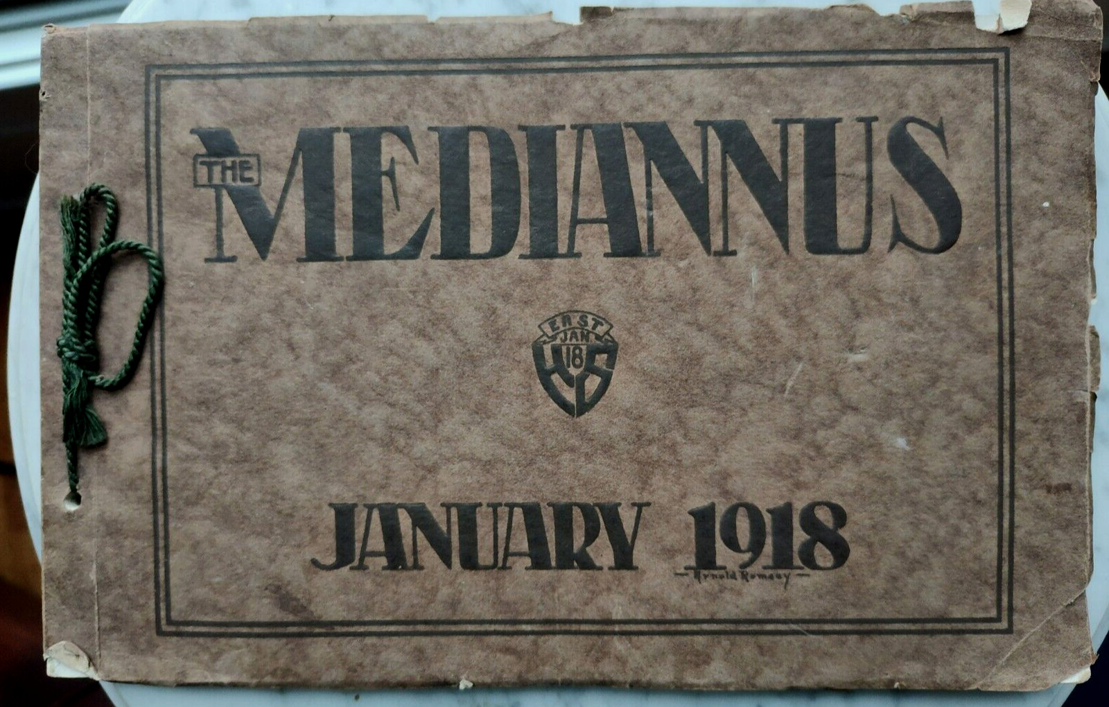 1918 East High School Rochester NY Yearbook - MEDIANNUS WWI