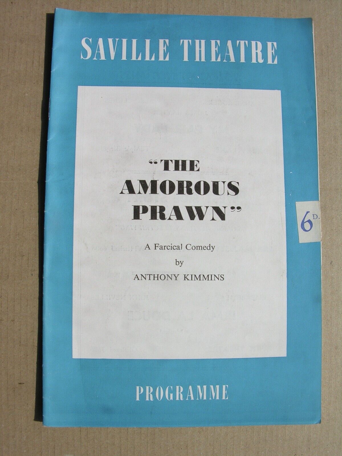 1959 THE AMOROUS PRAWN Anthony Kimmins, Stanley Baxter, Evelyn Laye, Derek Nimmo