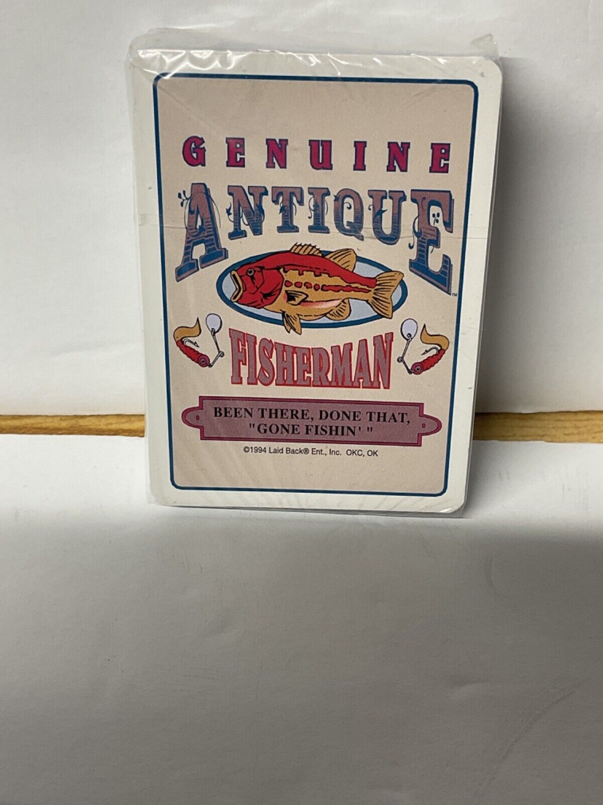 NEW GENUINE ANTIQUE FISHERMAN PLAYING CARDS 