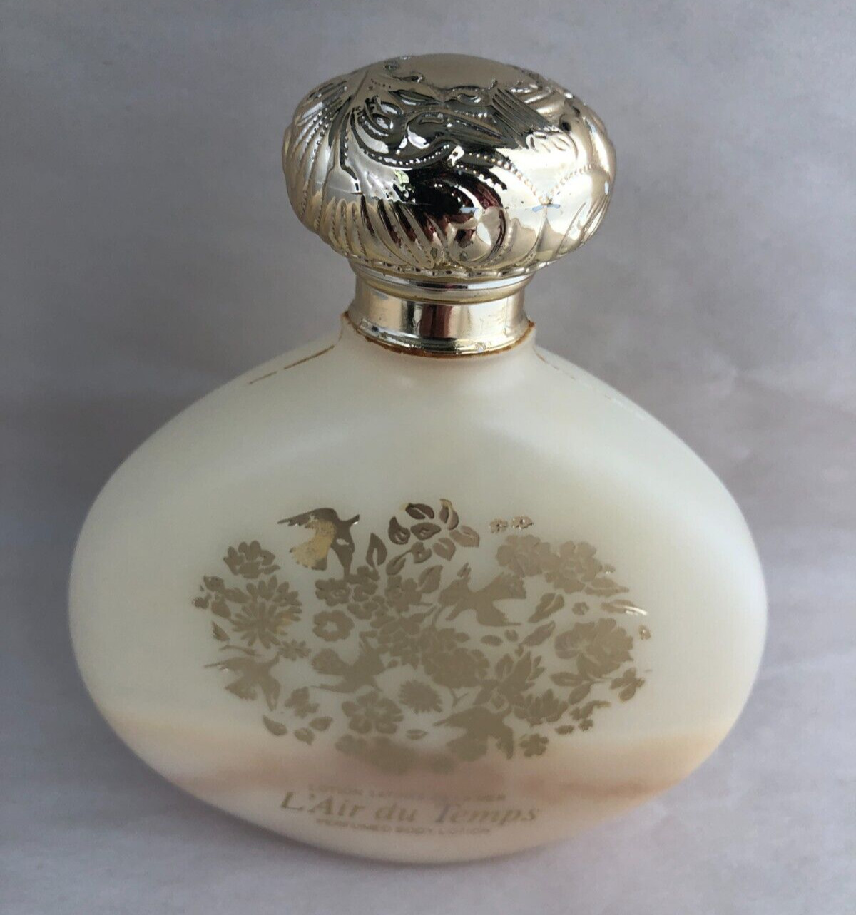 Vintage Nina Ricci L\'Air du Temps Perfumed Body Lotion Cream 6.5 oz, 192 ml Used