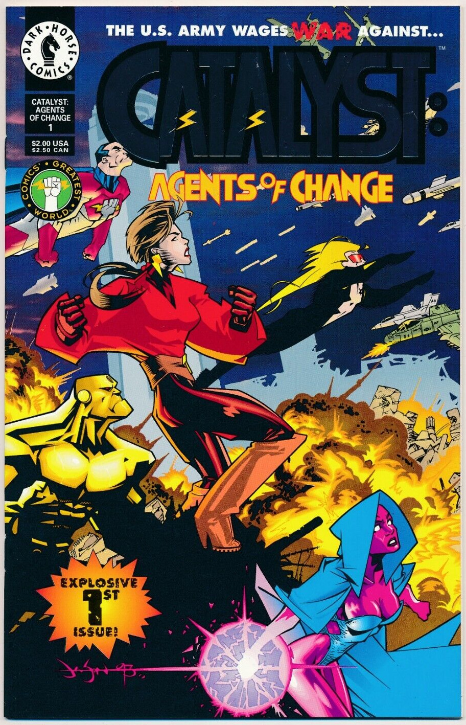 Catalyst: Agents of Change (Dark Horse, 1994 series) #1 NM