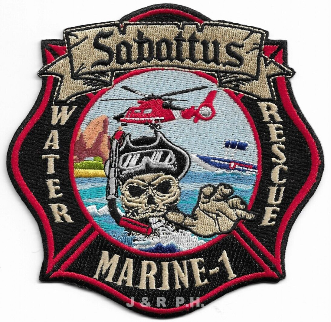 *NEW*  Sabattus  Water Rescue - 1 / Marine - 1, Maine (4.5\