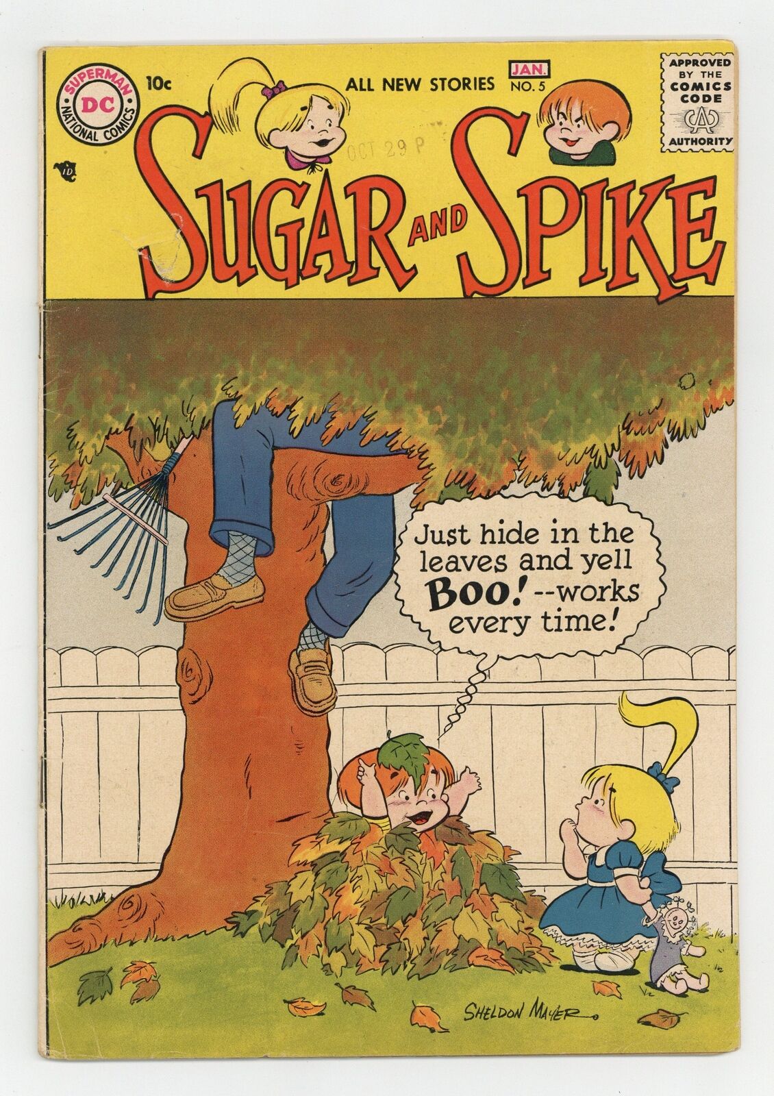 Sugar and Spike #5 VG 4.0 1957