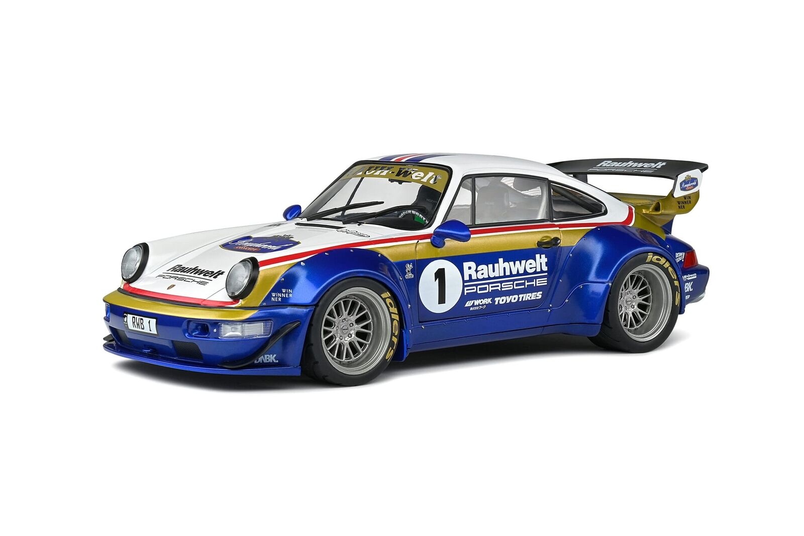 Solid 1/18 Porsche 911 Rothmans Color Lauwelt S1807505 multicolor